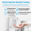 Automatic Foaming Soap Dispenser 600ML Touchless Smart Sensor LED Adjustable USB Rechargeable for Kitchen Bathroom 4