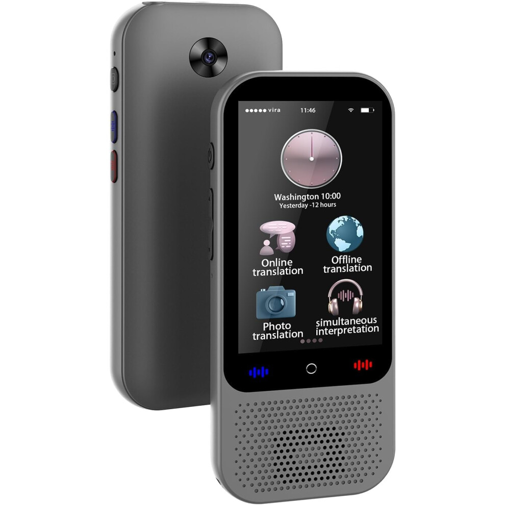 2025 Upgraded Language Translator Device With Instant Voice Translation, 138 Languages, Offline Travel Mode 9310869673088