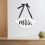 Unique Hanging Plaque Simple Innovative Creative Mr Mrs Lips Beards Wall Plaque 3