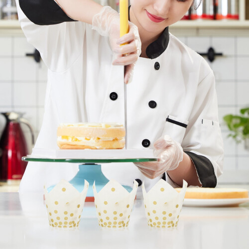 50-pak gyldne papir cupcakeforme 1