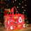 5-pack stora julklappspåsar – non-woven, 32x25x17cm 3
