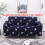 (C, 3 Seater) 1pc Pillowcase (Pillow Insert Not Included), Triangle Pattern, Stretch Sofa Cover 5