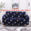 (C, 3 Seater) 1pc Pillowcase (Pillow Insert Not Included), Triangle Pattern, Stretch Sofa Cover 10