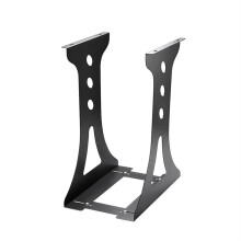 Adjustable CPU Stand and Holder with Metal Support, Under Desk PC Tower Mount for Space Saving