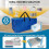 10 Pack Heavy Duty Extra Large Moving Bags with Backpack Straps & Vacuum Storage 3