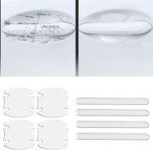 Custom Car Door Handle Protector Film, Scratch Resistant Transparent Paint Protection, Easy Installation