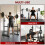 SPORTNOW Adjustable Squat Rack, Barbell Rack Stand, Max Load 300kg 9
