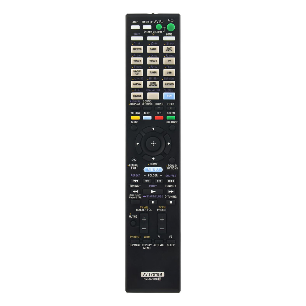 Replacement Remote Control For Sony Strdn1030 Strdh820 Av Receiver, Instant PlugâAndâPlay Function 9310869673828