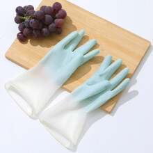 Blue PVC Cleaning Gloves Small, NonSlip Textured Grip, OilResistant for Kitchen Use