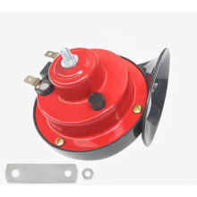 12V Universal Snail Horn Kit Ultra Loud Train Horn for Truck Car Boat UTV ATV Heavy Duty
