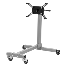Engine Gearbox Support Stand Heavy Duty Portable Rotating Swivel Holder Mount Castor Wheels 1000lbs Capacity Auto Repair Equipment for Workshop Garage
