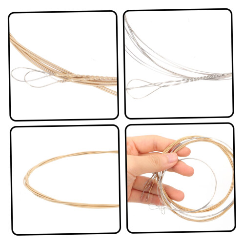 Stainless Steel Mandolin Strings Set for Bright Clear Sound and Easy Installation 1