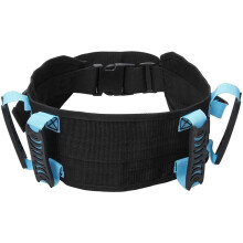 Adjustable Gait Belt for Elderly with Quick Release Buckle, Cushioned Comfort Transfer Belt for Patient Care