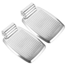 Ergonomic Elevating Wheelchair Footrest Replacement with Non‑Slip Durable Footplates, Universal Fit
