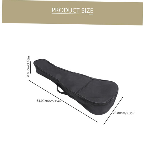 Padded Ukulele Gig Bag with Adjustable Shoulder Strap and MultiPocket Storage for Ukulele and Mandolin 1