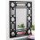 Black Geometric Framed Rectangular Wall Mirror 29.5 x 23.5 5