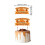 25 stk. efterårs Thanksgiving kage-cupcake flag 4