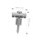 2pcs Iron Guitar String Retainer for Electric Guitar, Secure Locking, Easy Install, Stable Tuning 4