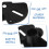 6pcs Speaker Stand Bases for Studio Monitors, Stable SpaceSaving Plastic Mount Brackets 4