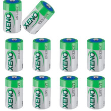 10 Pack ER14250 1/2AA 3.6V Lithium Battery 1200mAh Long Lasting Power XL050F XLP050F Replacement