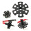 Trekking Pole Accessories Set 10Pcs – Hiking Pole Tips with AntiSink Snow Baskets for Enhanced Stability 4