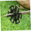 Trekking Pole Accessories Set 10Pcs – Hiking Pole Tips with AntiSink Snow Baskets for Enhanced Stability 5