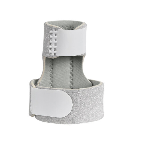 Adjustable Aluminum Finger Splint for Trigger Finger Support and Arthritis Relief, Grey