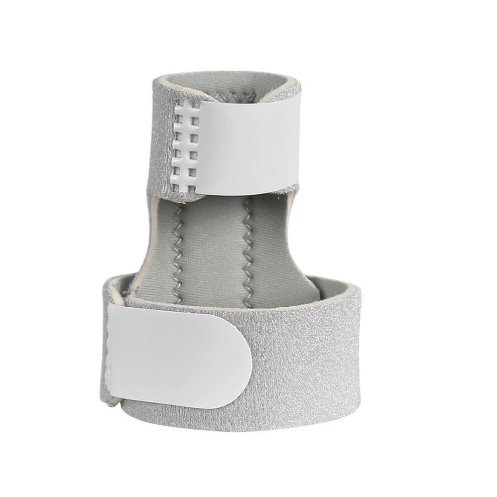 Adjustable Aluminum Finger Splint for Trigger Finger Support and Arthritis Relief, Grey