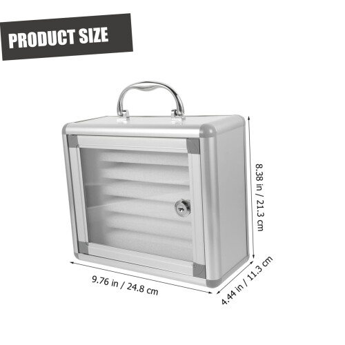 Mobile Phone Locker with MultiSlot Secure Storage for Classroom and Office Cell Phone Organizer Box 1