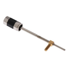 95mm French Double Bass Bow Frog Screw Replacement, Smooth Turning Action, Longlasting Metal Build