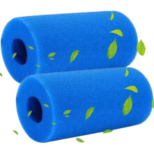 Pool Filter Foam Pads Type A, Reusable Washable Sponge Replacement for Swimming Pool Pump, 2 Pack
