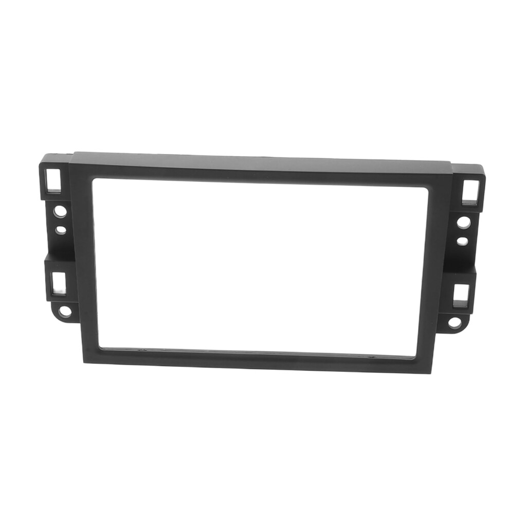 Double Din Dash Kit For Chevrolet, Aftermarket Radio Installation Kit, Easy Installation, Trim Black 9330225667971