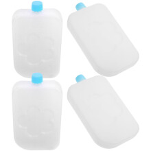 4pcs Reusable Ice Packs for Coolers and Lunch Boxes Slim Leakproof Compact Design