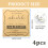 Ukulele Strings Set 4Pcs Nylon Replacement Kit with Warm Tone and Stable Pitch for Ukulele 4