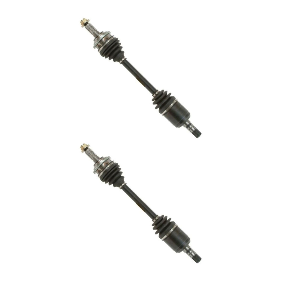 Cv Axle Shaft Assembly Left Front Driver Side For Ford Fusion 20062009 And Mazda 6 20032008, Directfit Durable Neoprene Boot Coated Finish Black 9310869677048