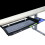 Under Desk Keyboard Tray with Mouse Platform, Ergonomic Retractable Design for Home Office 5