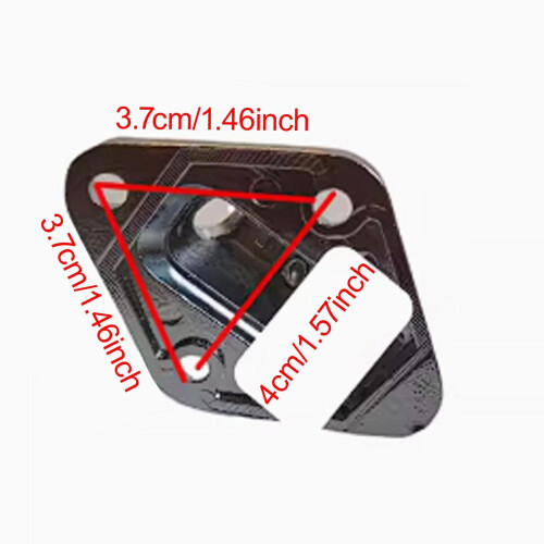 Drum Leg Bracket Floor Tom Mount Clamp Style A, Easy Replacement Fit for Drum Hardware 1