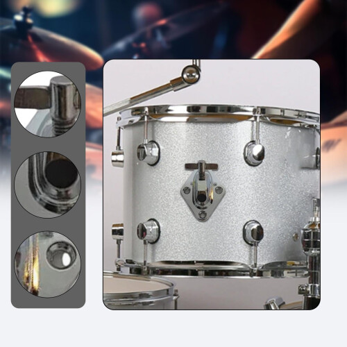 Drum Leg Bracket Floor Tom Mount Clamp Style A, Easy Replacement Fit for Drum Hardware 2