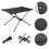 Folding Camping Table with Rollable Aluminum , Lightweight Portable Design and Mesh Storage Layer 5