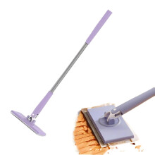 Hands Mop with 360 Degree Rotating Head, Automatic Cloth Change for Face Towels, Compact Mini Cleaning Mop for Kitchen and Bathroom