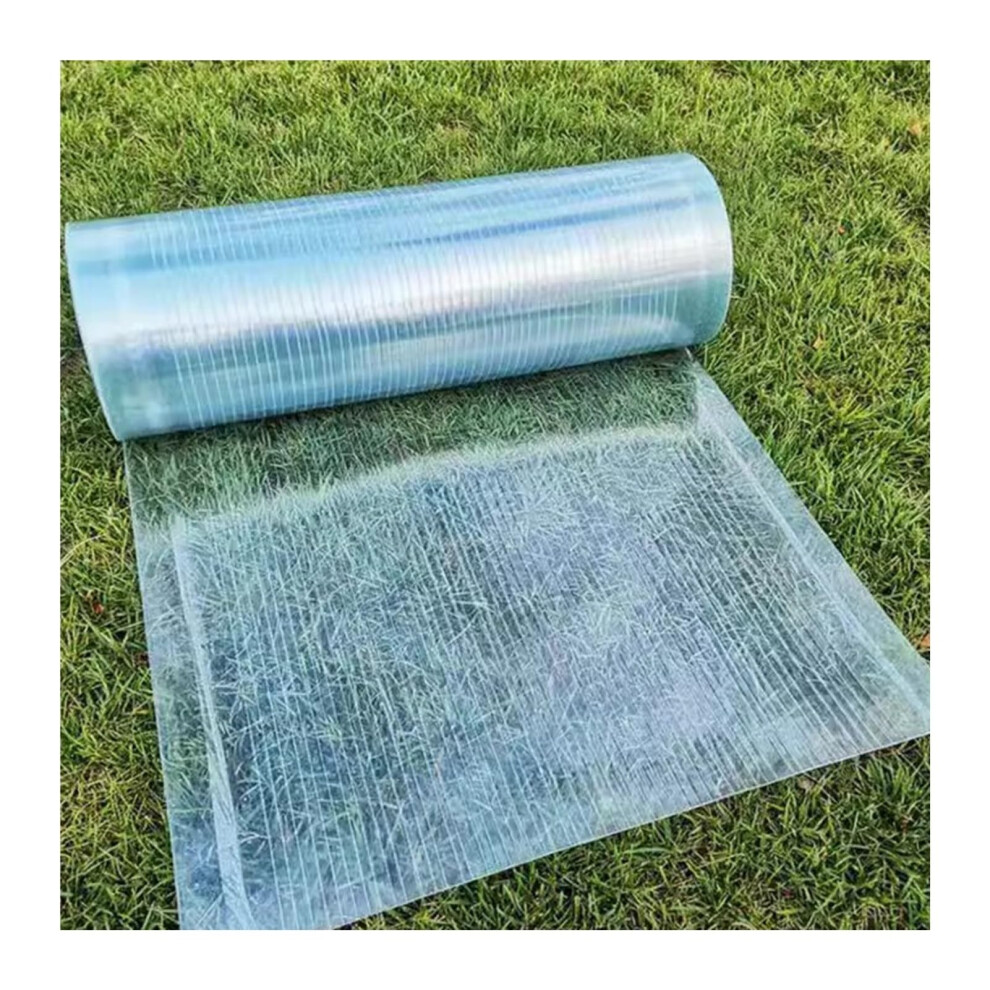 1.2Mm Polycarbonate Roofing Sheet Uv Resistant Waterproof Clear Panel For Greenhouse Canopy 1X3m 9351714914307