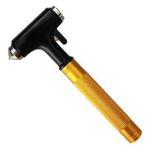 Car Safety Hammer, Tungsten Steel Window Breaker with Quick Seatbelt Release and Anti‑Slip Grip for Chevrolet Onix 2020‑2023
