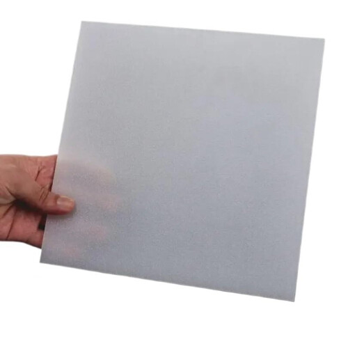 2mm Double Sided Frosted LED Diffuser Sheet Opal Milky White Acrylic Lighting Panel for Even Light