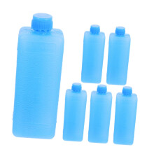 6pcs Reusable Ice Packs for Lunch Boxes, LongLasting Slim Cooling Bricks for Camping, Work, School