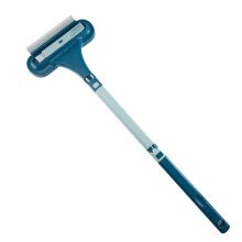 2 in 1 Window Cleaning Brush with Extendable Handle, Dual Sided Mesh Screen and Glass Cleaner Tool