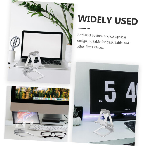 Phone and Tablet Stand 360 Rotating Foldable Holder for Office Home Universal Stable Support 2