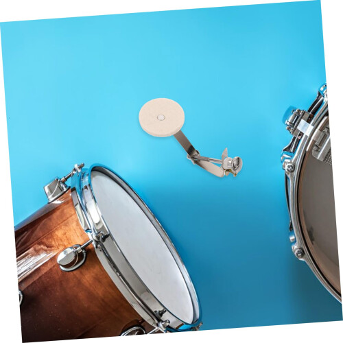 Snare Drum Damper Pad Noise Reduction Mute for Practice and Volume Control Easy Install 2