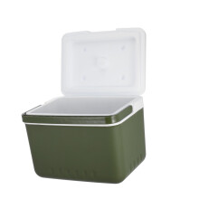 Insulated Cooler Lunch Box with Handle, Lightweight Hard Cooler for Camping and Picnic