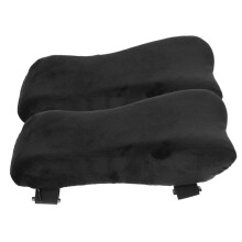 2pcs Office Chair Armrest Covers with Extra Comfort Padding, Reusable Cushion Pads for Universal Fit