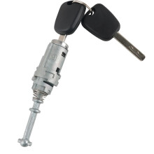 9170T9 9170W9 Car Door Lock Cylinder Kit for Citroen C2 C3 20022010, Left Side Lock with 2 Keys, Corrosion Resistant